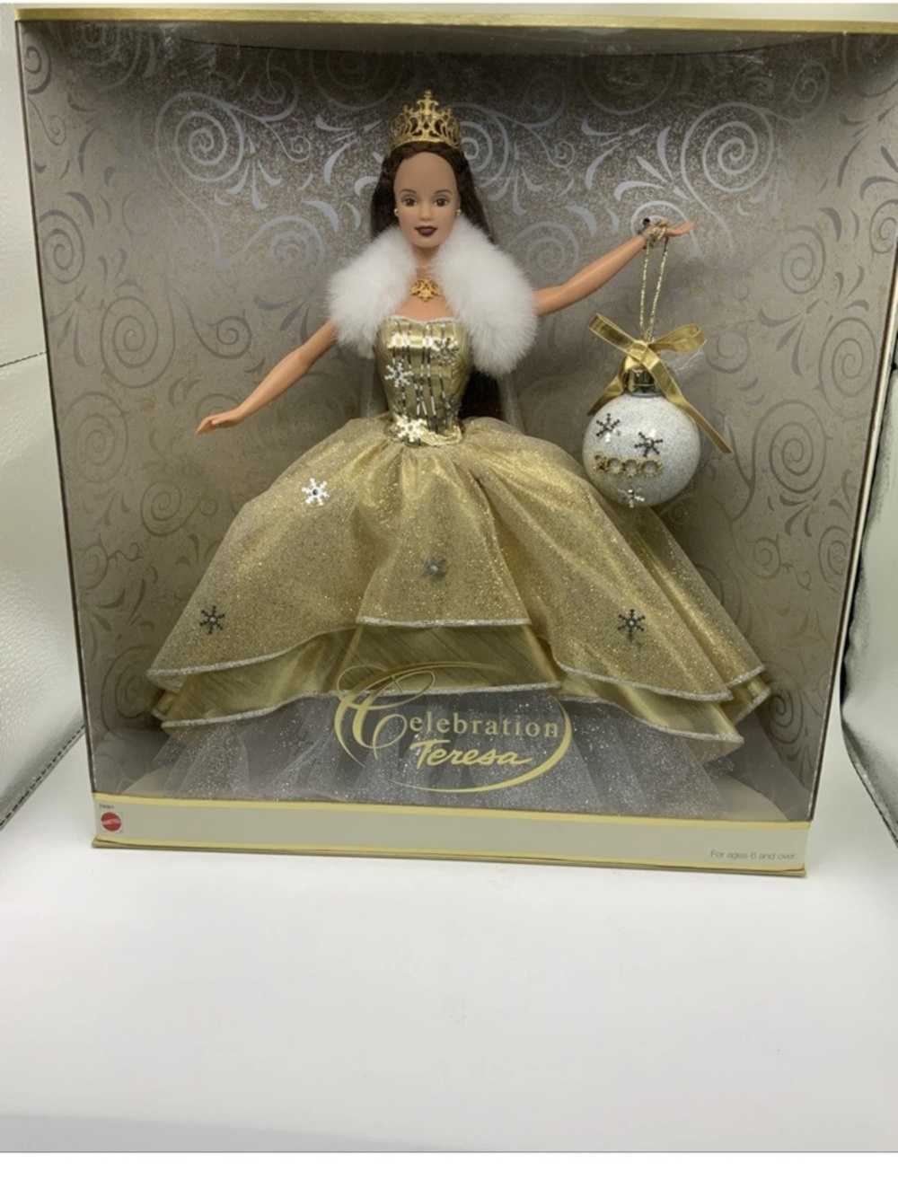 Mattel Teresa Celebration 2000 Special Edition Brunette Doll New In Box